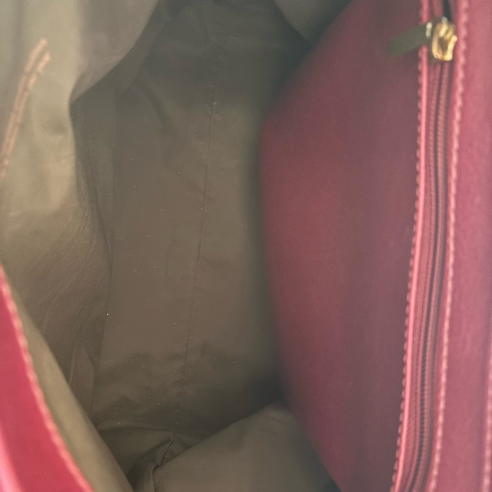 Matt & Nat Burgundy Tote Bag - Picture 6 of 6
